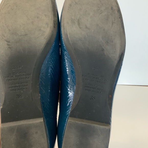 Bellofatto Size 38 EU Navy/Marine Blue Leather Shoes in excellent condition! - Picture 3 of 5